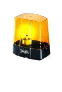 Lampa ostrzegawcza, sygnalizacyjna, pomarańczowa, 230V, 25 W. Lampa ostrzegawcza, sygnalizacyjna, pomarańczowa, 230V, 25 W.