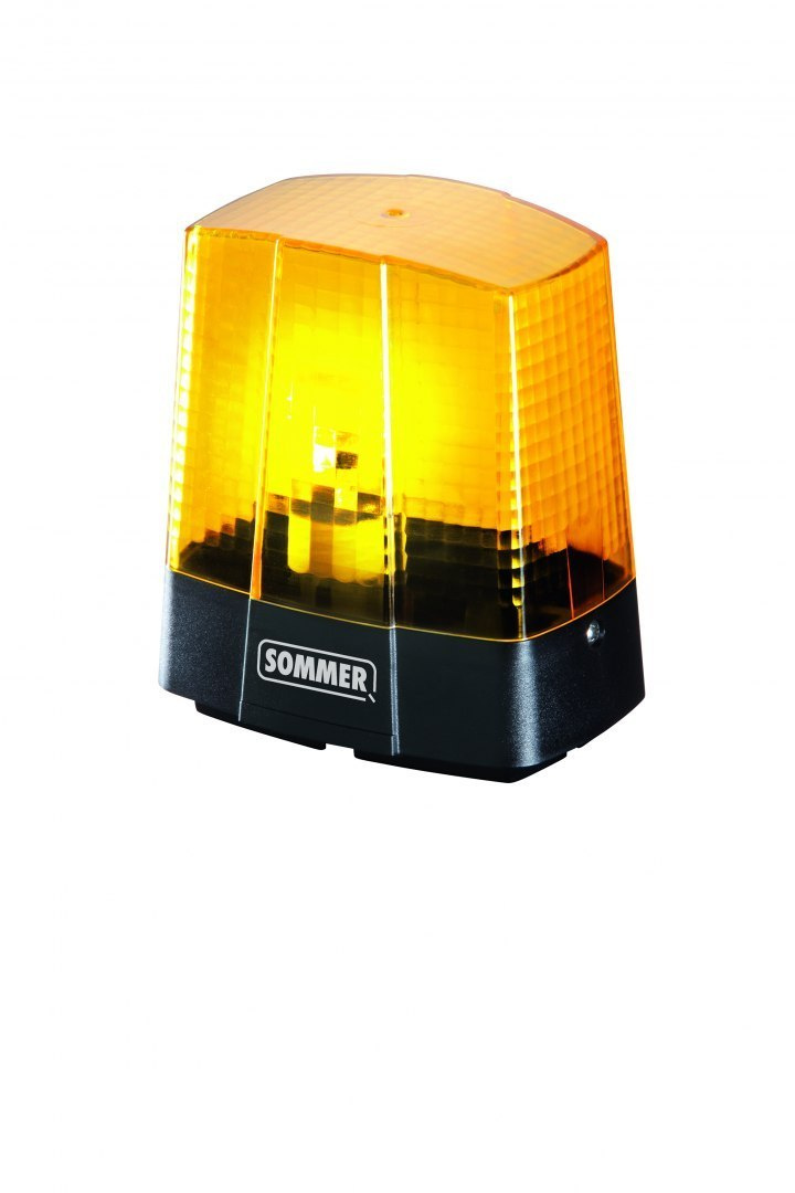 Lampa ostrzegawcza, sygnalizacyjna, pomarańczowa, 24V, 25 W Lampa ostrzegawcza, sygnalizacyjna, pomarańczowa, 24V, 25 W