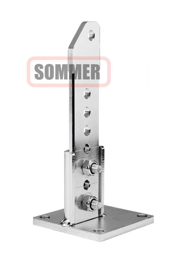 Okucie słupka bramy, Twist, prawe, #S10755-00001 Okucie słupka bramy, Twist, prawe, #S10755-00001