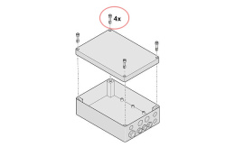 Śruby obudowy układu sterowania #S11361-00001