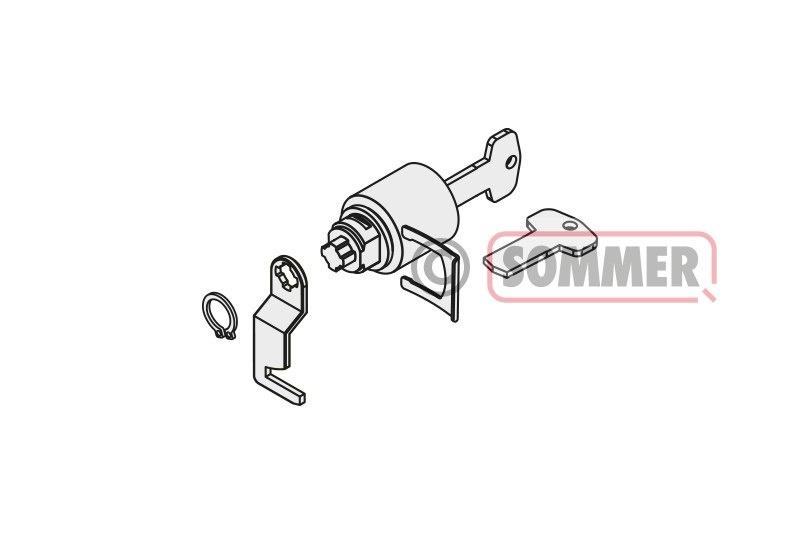 Zamek awaryjnego ryglowania Twist XL, #2199V000 Zamek awaryjnego ryglowania Twist XL, #2199V000